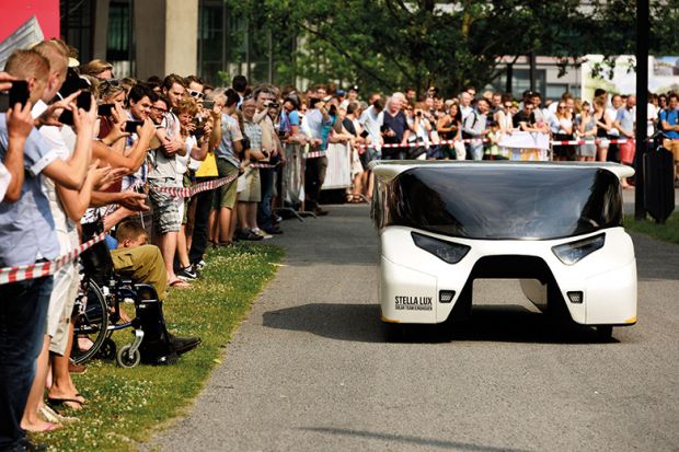 Futuristic car 