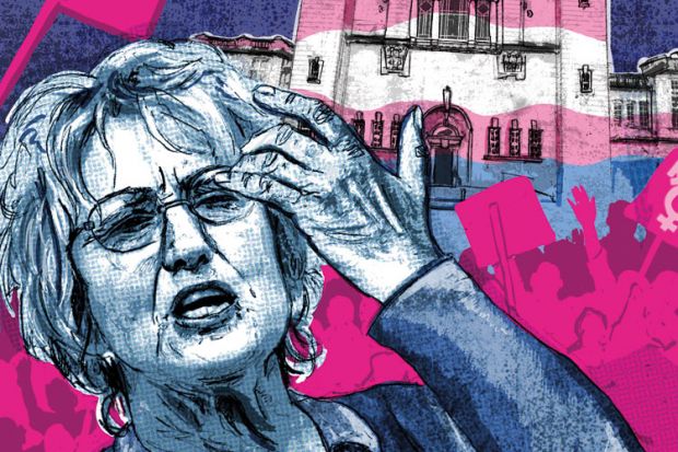 Germaine Greer illustration, by Matthew Brazier