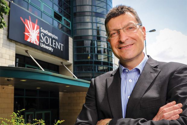 Graham Baldwin, vice-chancellor of Southampton Solent University