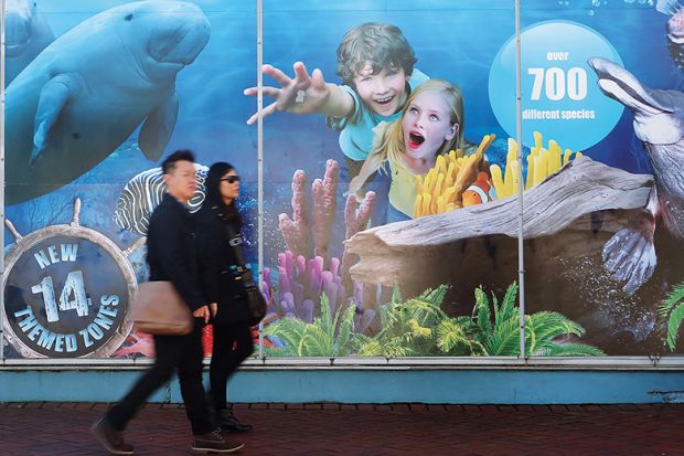 Ignoring Sydney Aquarium