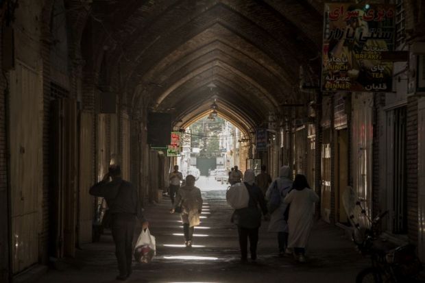 Iran street scene 