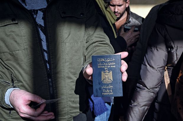 Iraqi passport