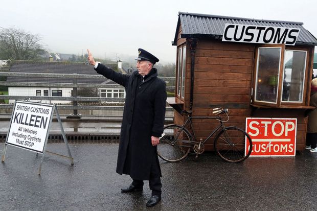 irish border guard and customs