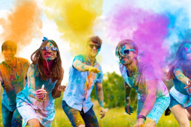 Young people at a festival; we should not forget how much young people have sacrificed during the pandemic and place them high on the priority list