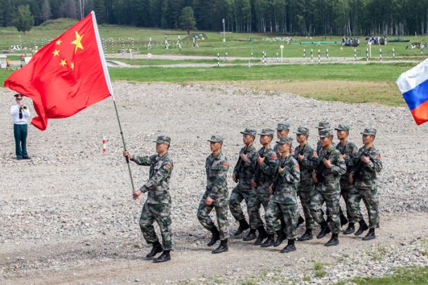 Chinese soldiers