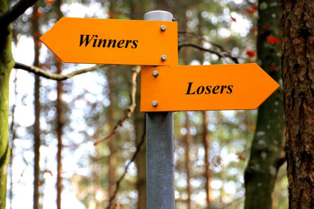 Winners, losers, TEF, rankings