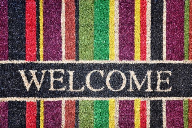 Welcome mat