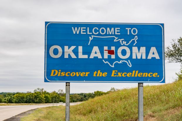 Oklahoma sign