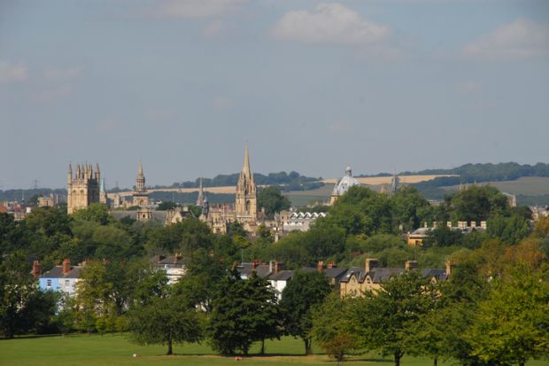 Oxford skyline