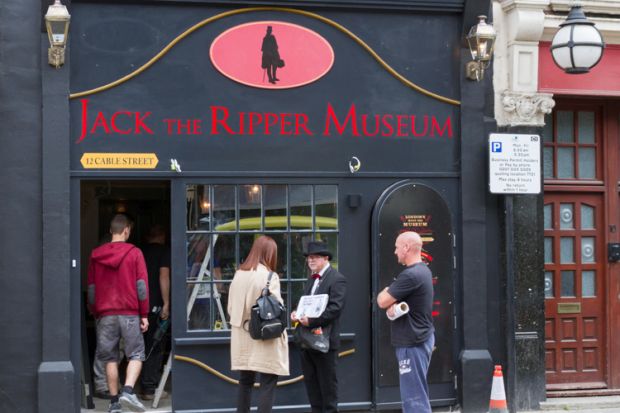 jack the ripper musem shadwell