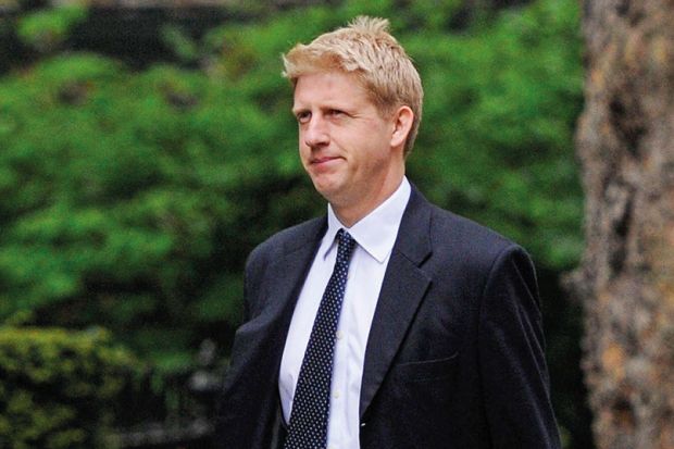 Jo Johnson arrives at 10 Downing Street, London, England