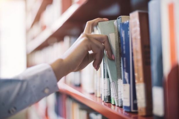 library bookshelf 