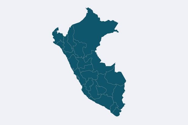 Map of Peru