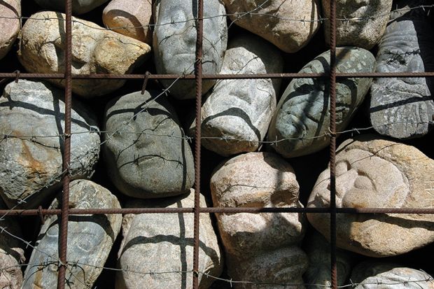 Monument to the victims of the gulag system in Moscow’s sculpture park