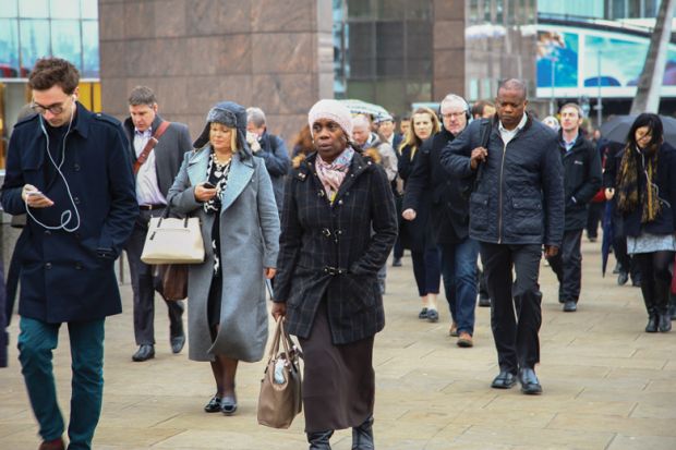 Multicultural London workers