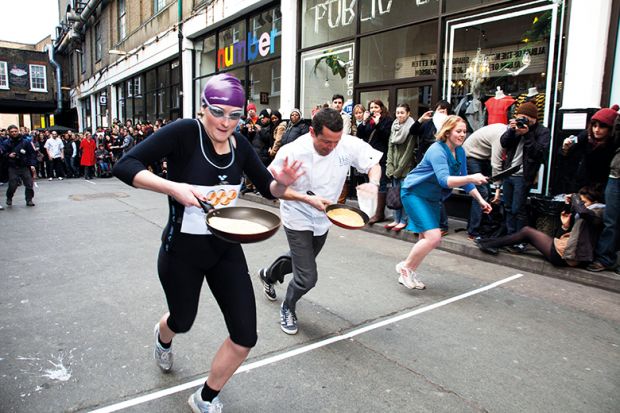 Pancake race