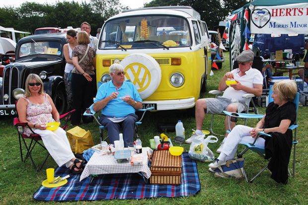 People at a picnic