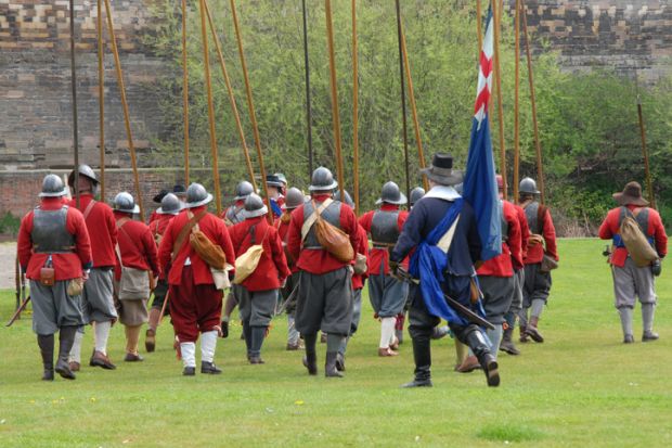 Pikemen drill