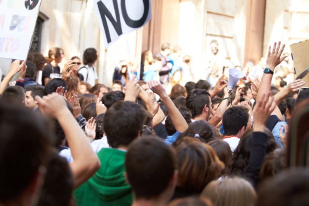 protest, street, march