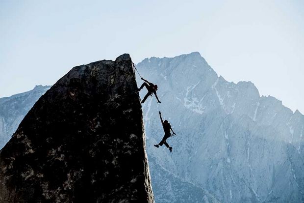 Rock climbers