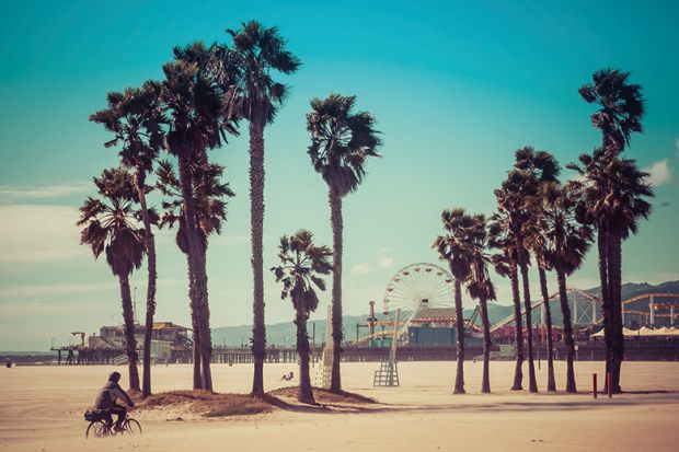 Santa Monica beach