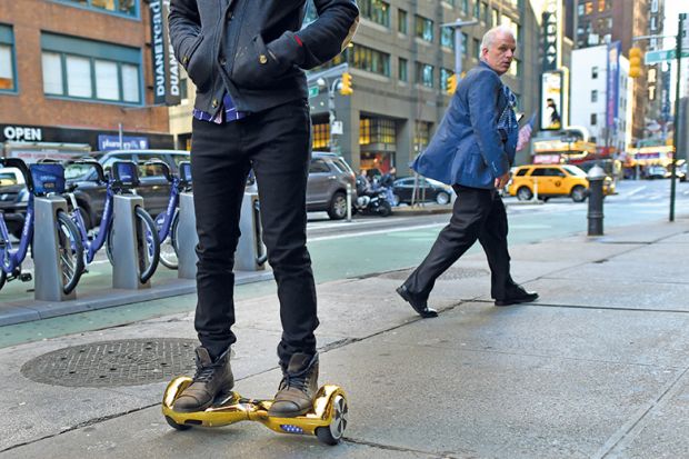 Segway balancing board