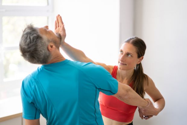 A self-defence class