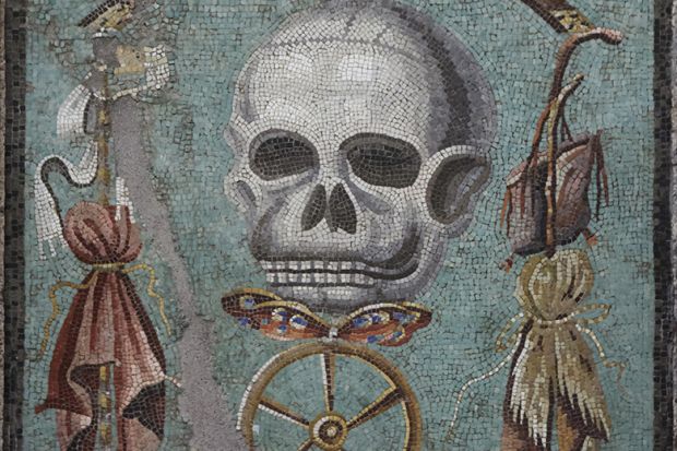 Mosaic skull