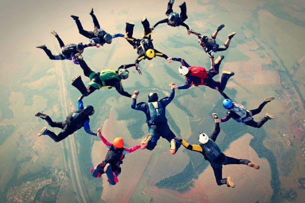 Skydivers