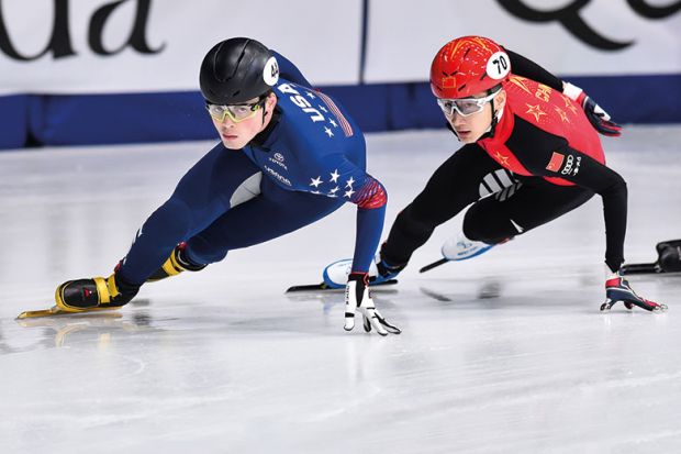 speed-skaters