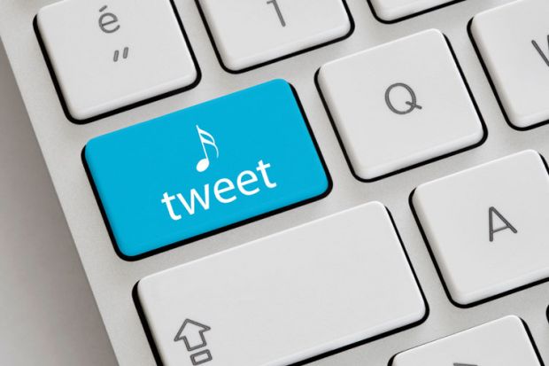 Twitter tweet button on Apple Mac keyboard