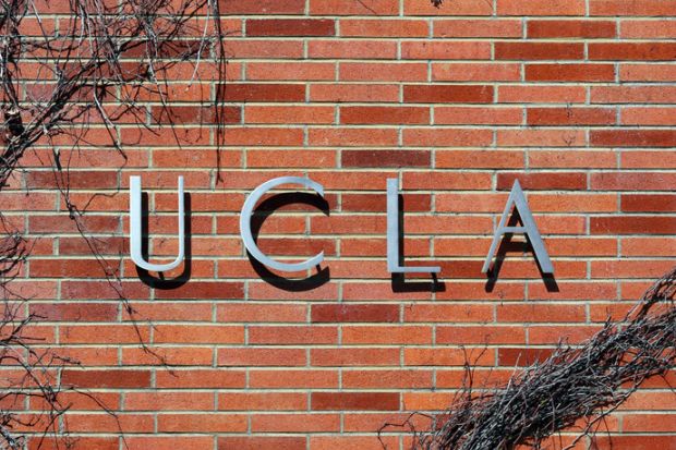 UCLA sign