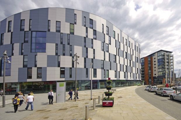 University of Suffolk campus building