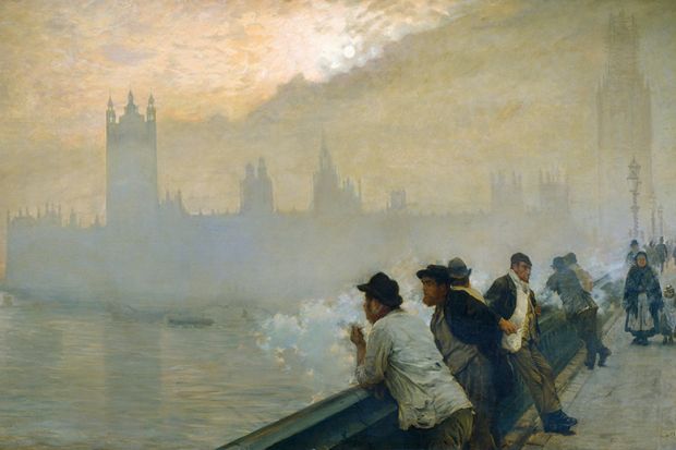 Westminster, 1878, by Giuseppe de Nittis (1846-1884)