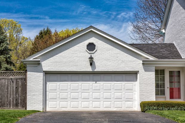 white-garage