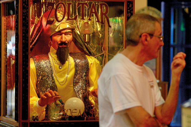 Zoltar arcade cabinet