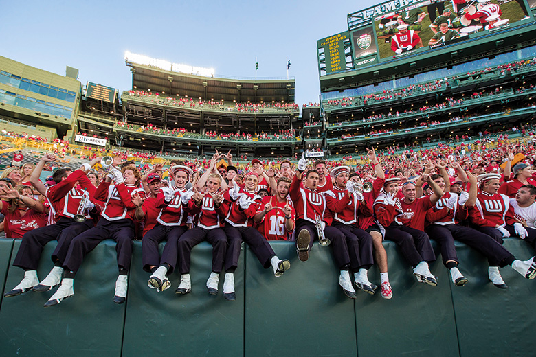 Wisconsin Badgers supporters