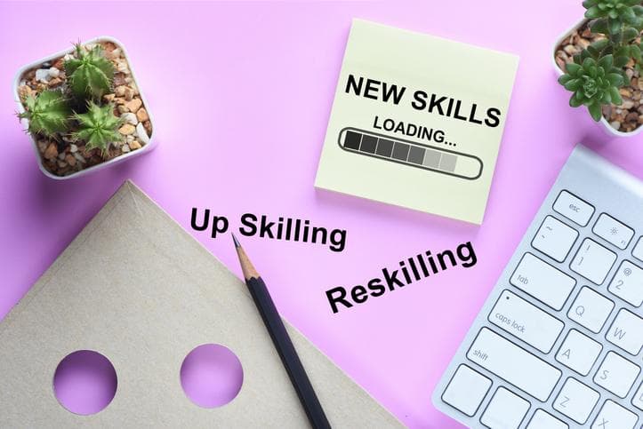 microcredentials, new skills, up skilling, reskilling